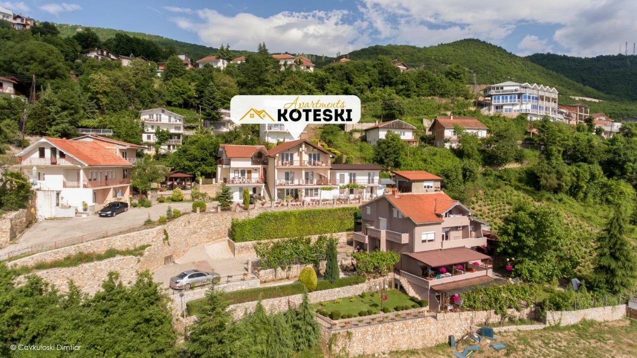 Apartments Koteski Охрид Екстер'єр фото