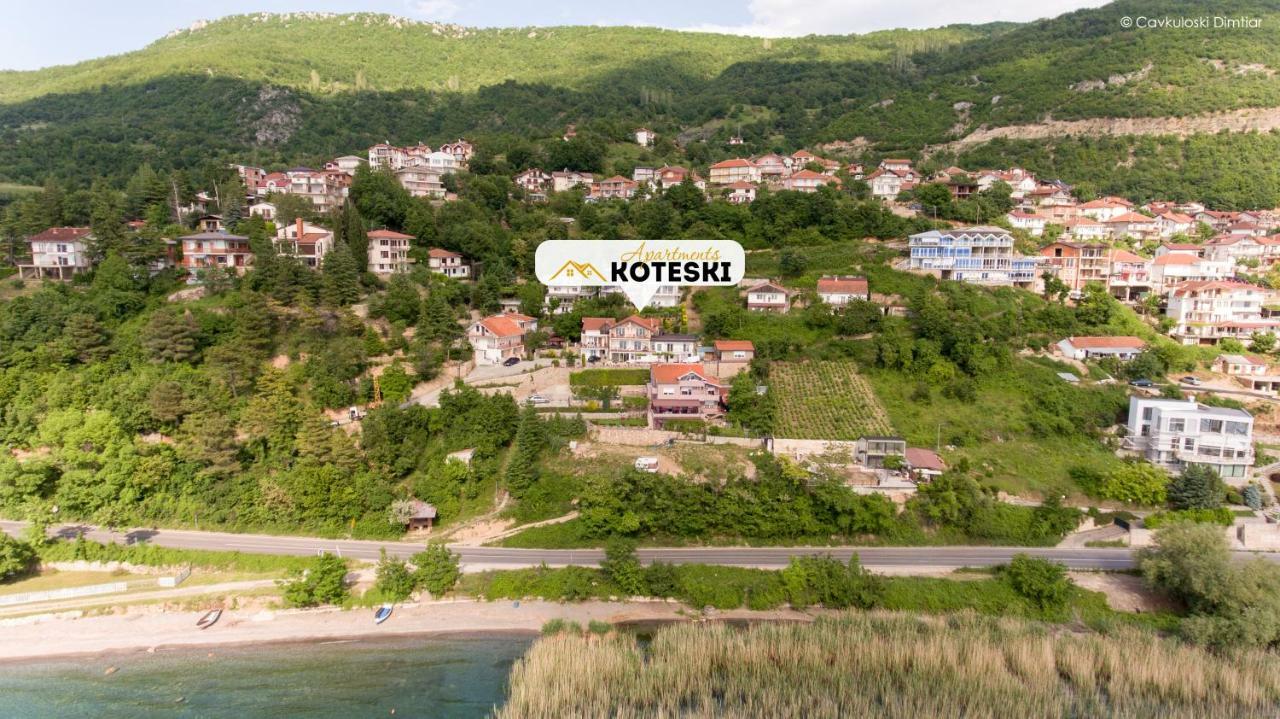 Apartments Koteski Охрид Екстер'єр фото